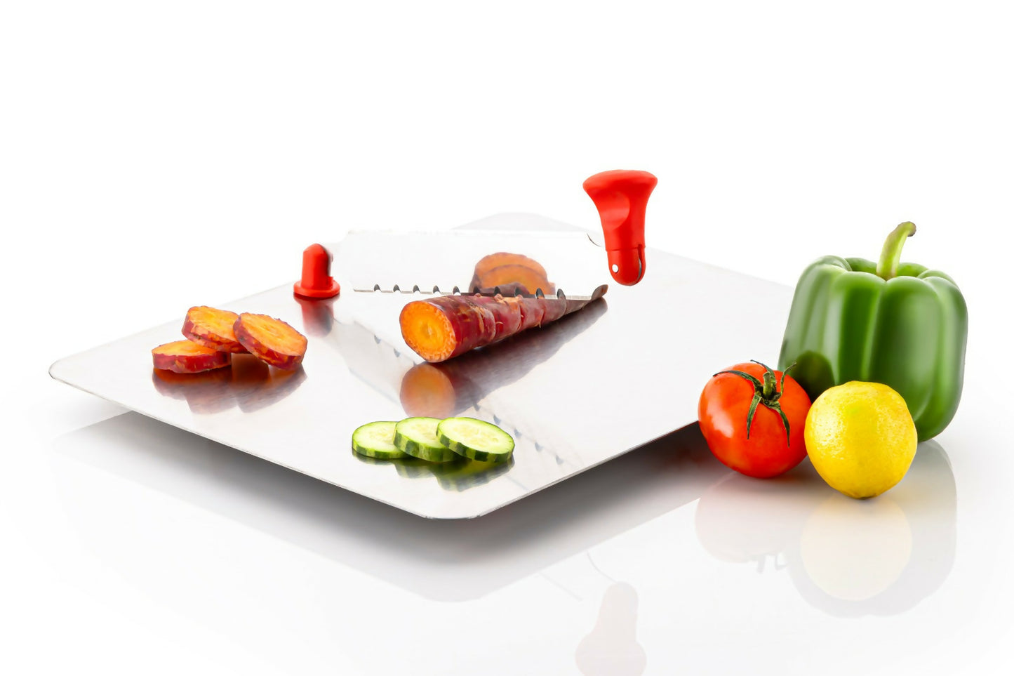 Cut N Chop stainless steel kitchen cutter and chopping board