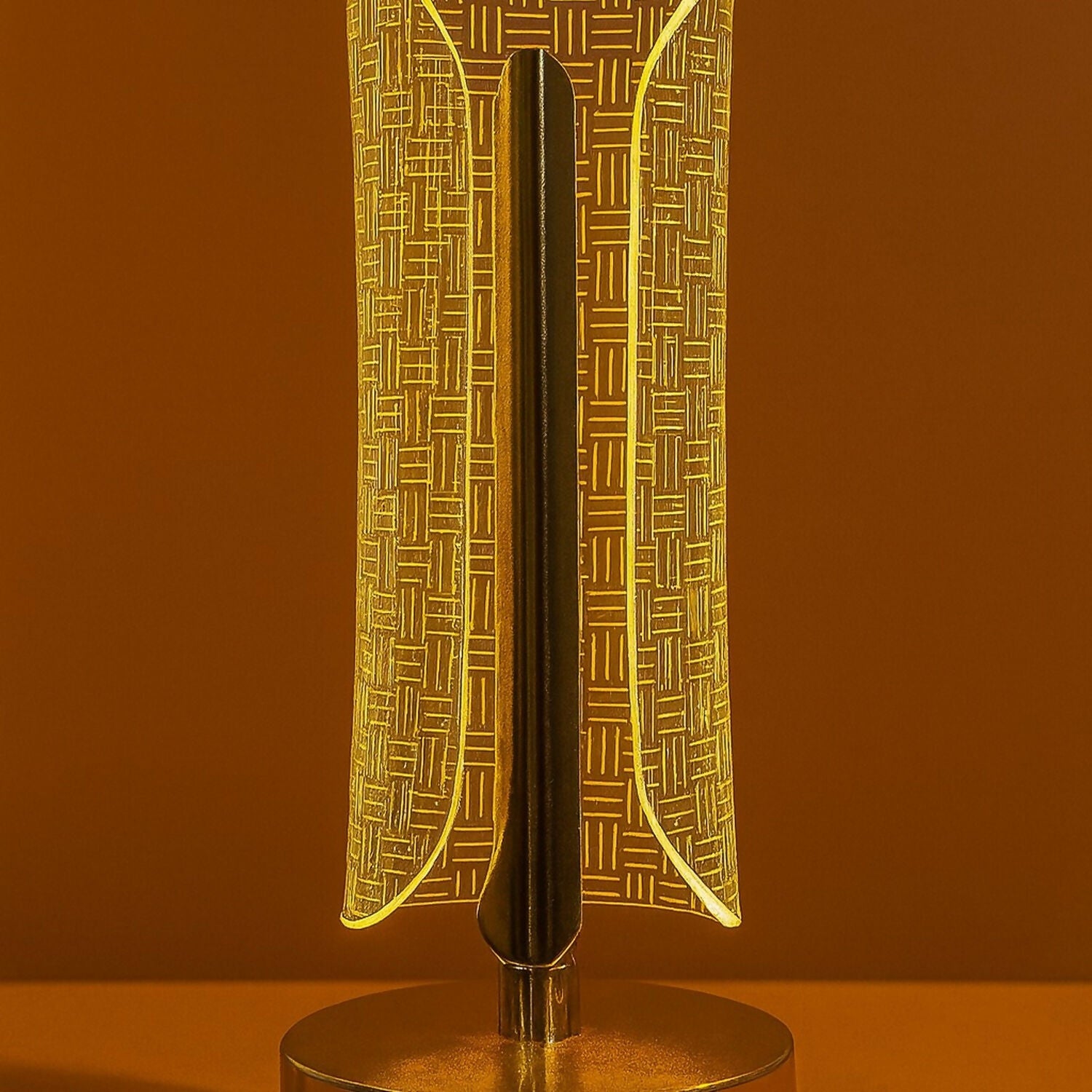 Luxury Golden LED Table Lamp for Bedroom, Living Room & Home Décor