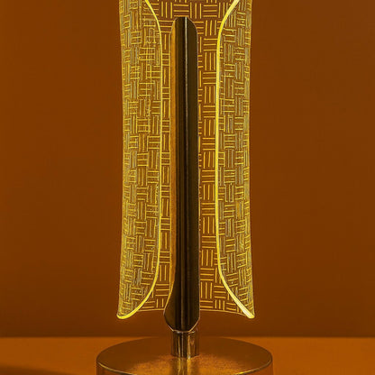 Luxury Golden LED Table Lamp for Bedroom, Living Room & Home Décor