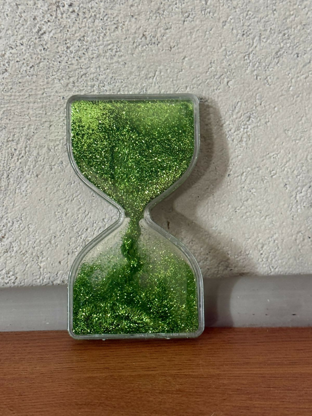 Green Liquid Sand Timer Hourglass Stress Relief Sensory Toy for Kids