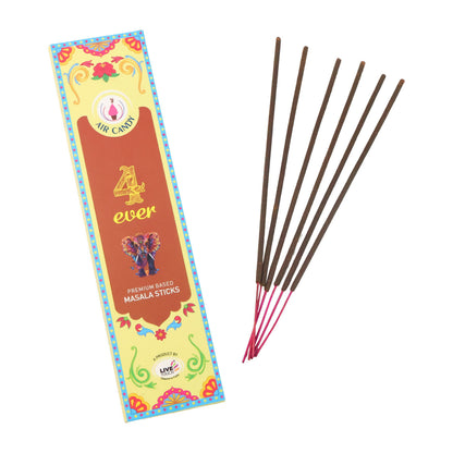 Air Candy 4ever Premium Masala Incense Sticks – Long-Lasting Fragrance for Meditation, Prayer & Home Ambience (Pack of 10 Sticks)