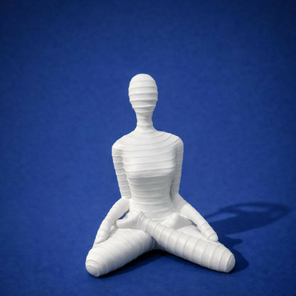 Meditation Yoga Human Sculpture Showpiece for Home Decor