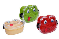 Froggy Shaped Double Layer Lunch Box for Kids