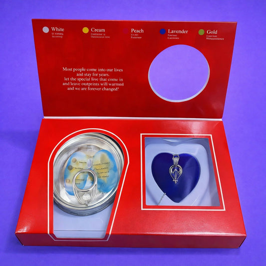 Love Pearl Necklace & Pendant Gift Set with Oyster Can Surprise