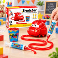 DIY Slime Track Car Making Kit Creative Vehicle Toy for Kids Fun Track Building Play