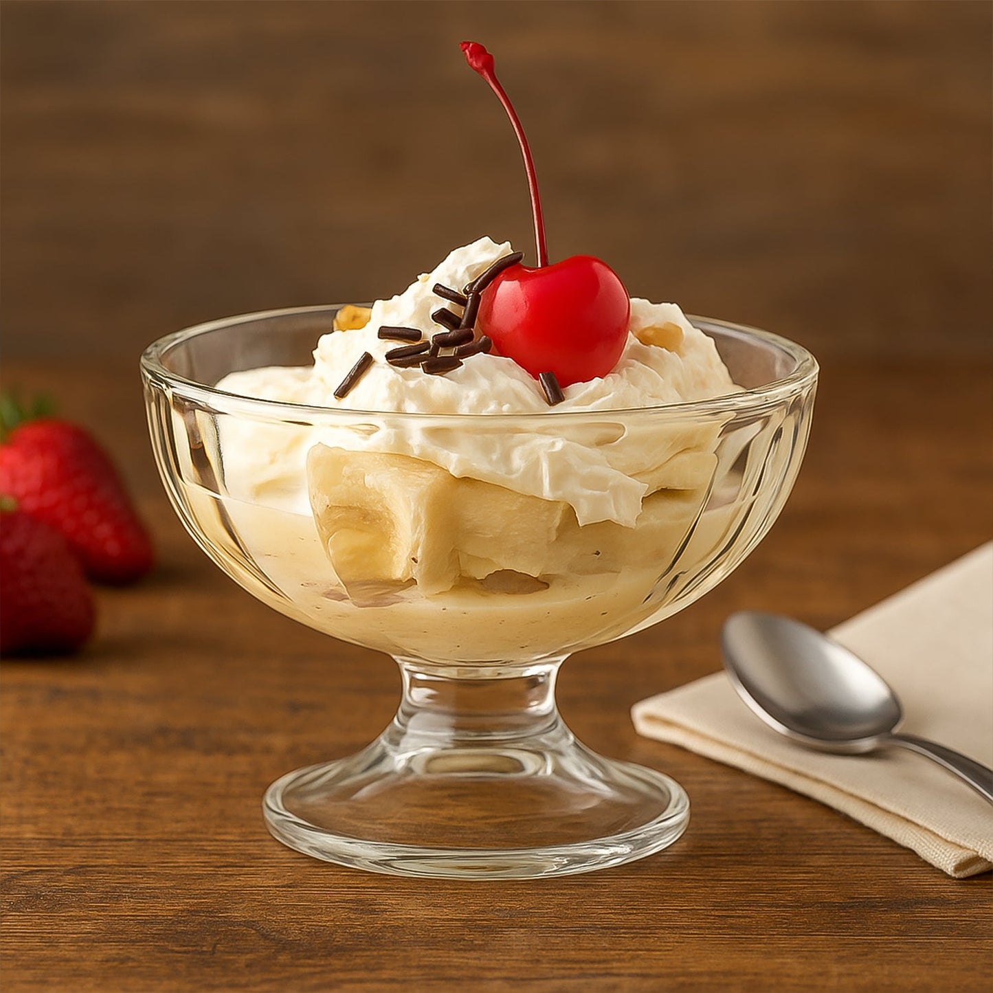 Classic Ice Cream Serving Glass