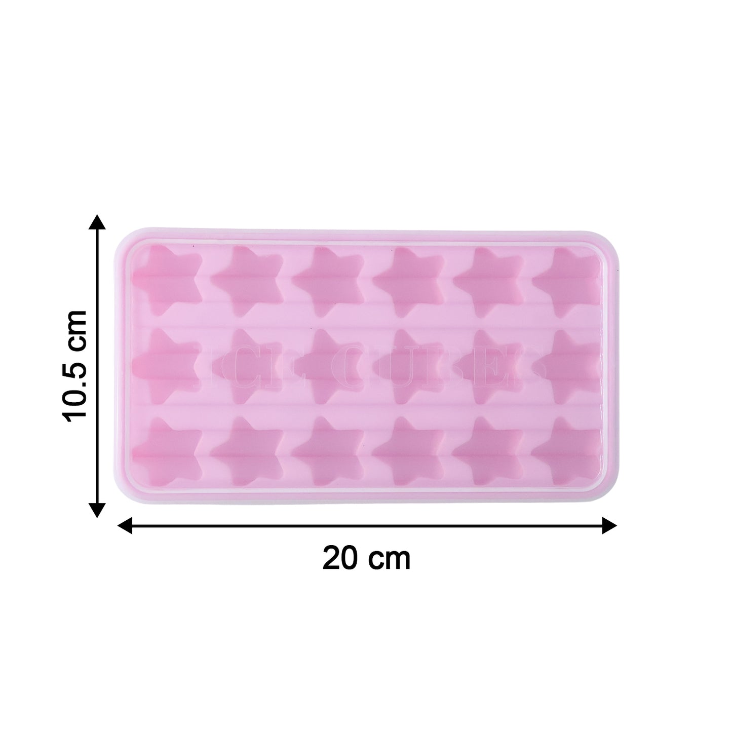 reusable ice tray for making shaped ice cubes