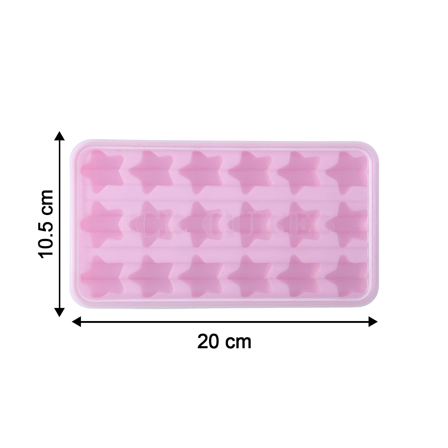 reusable ice tray for making shaped ice cubes
