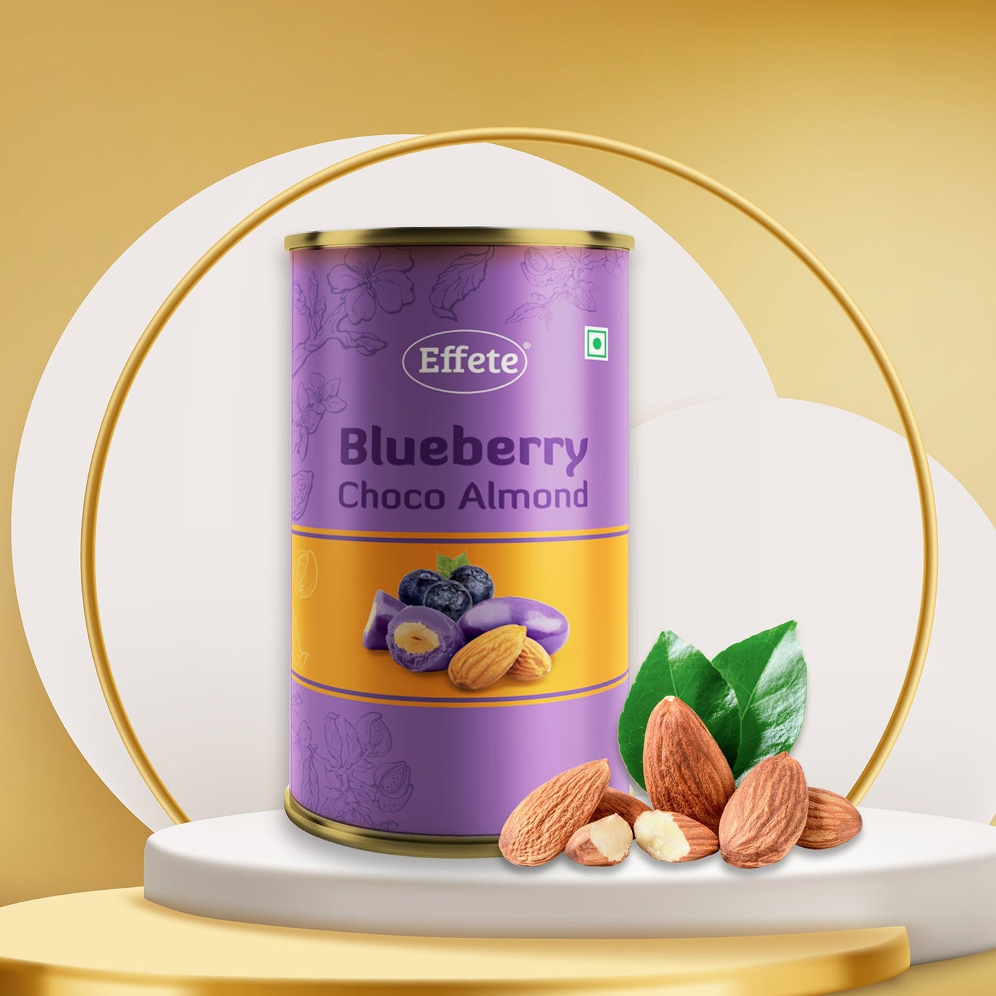 Cycling Friends Kids Rakhi Set with Blueberry Almonds, Pack of 3
