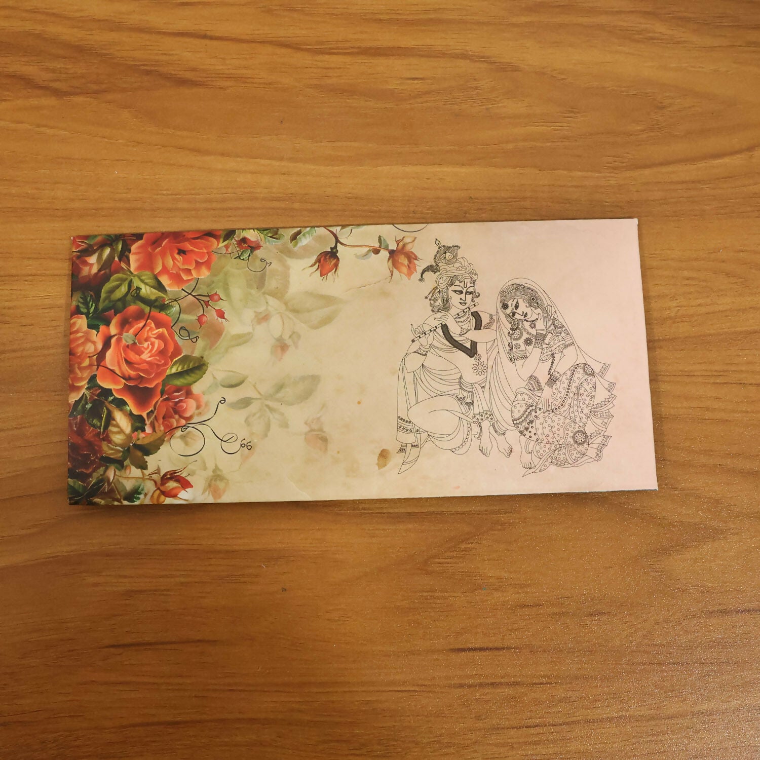 Designer A4 Size Money Gift Envelopes with Peacock Feather & Floral Patterns for Wedding, Festive & Cash Gifting – Pack of 10