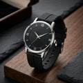 Elegant Minimalist Analog Watch for Men - Roman Dial