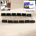 15 mm Metal Binder Clips – Strong Grip for Document Management