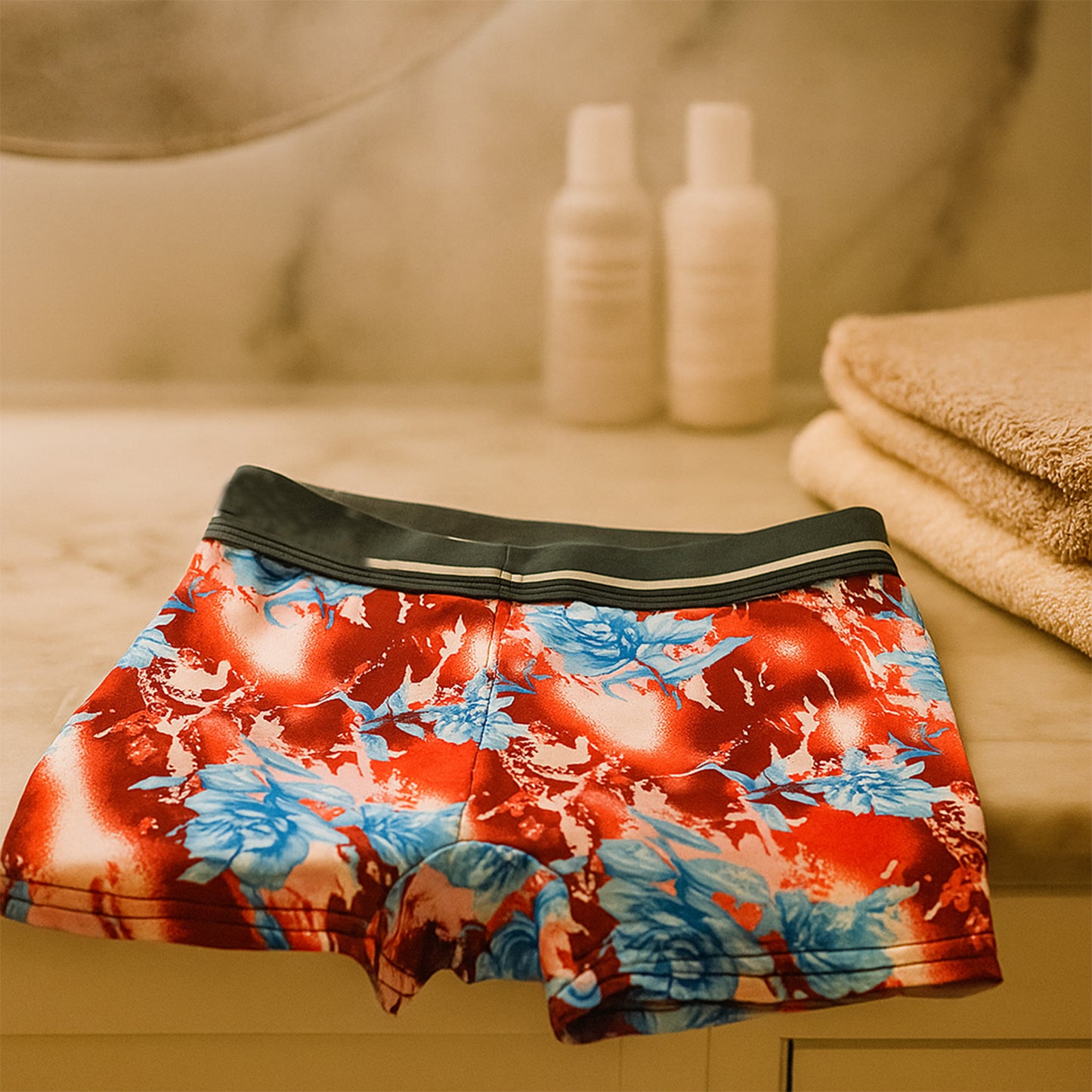 Men’s Stretch Boxer Briefs  - (Extra Large (XL) / 1 Pc)