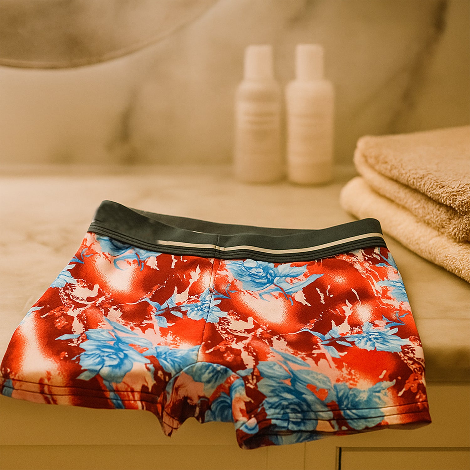 Men’s Stretch Boxer Briefs  - (Extra Large (XL) / 1 Pc)