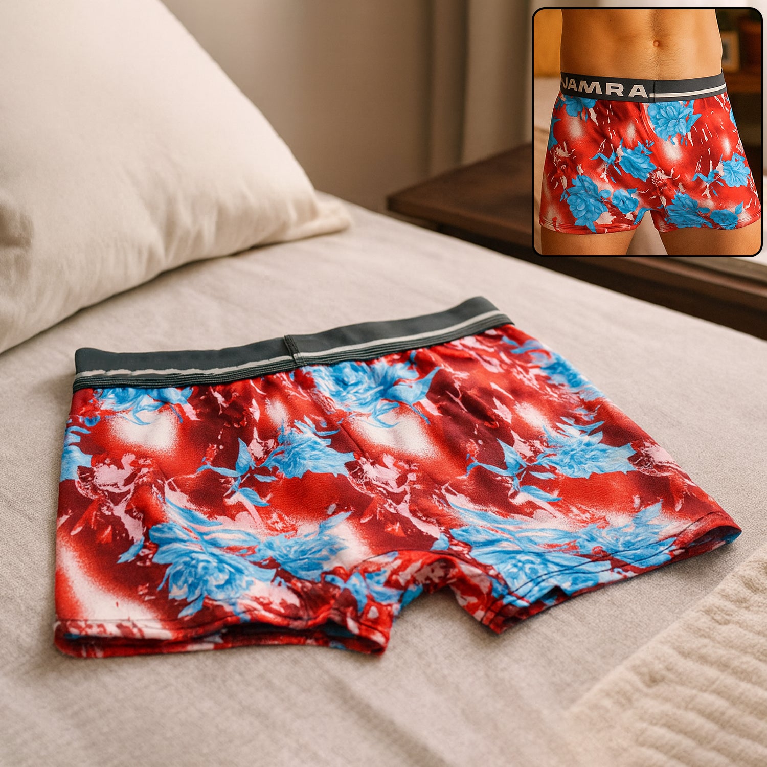 Men’s Stretch Boxer Briefs  - (Extra Large (XL) / 1 Pc)