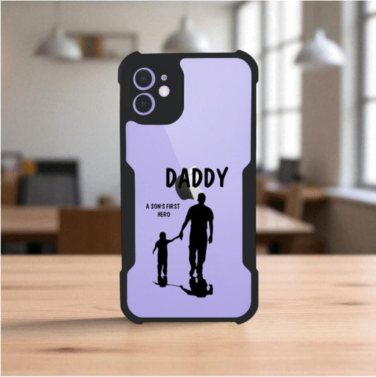 Daddy and Son Mobile Cover For Apple Iphone 12