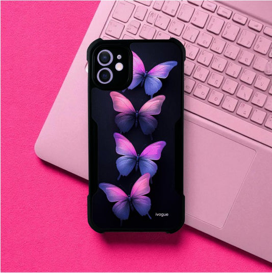 Galaxy Butterflies Mobile Cover For Apple Iphone 12