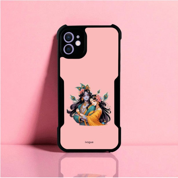 Radha Krishna Bliss Mobile Cover For Apple Iphone 12