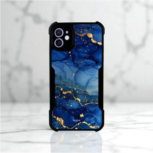Blue Opulence Mobile Cover For Apple Iphone 12
