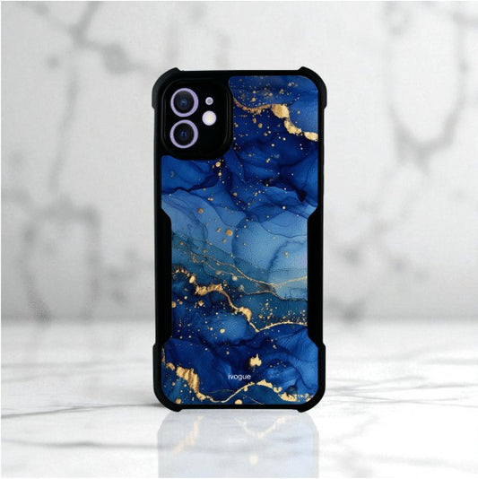 Blue Opulence Mobile Cover For Apple Iphone 12
