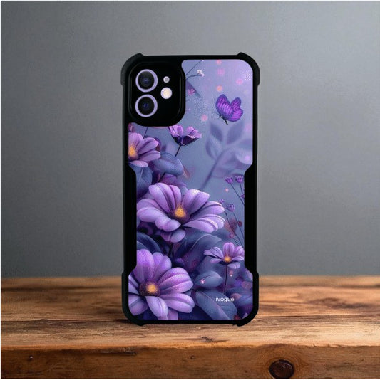 Purple Serenity Mobile Cover For Apple Iphone 12