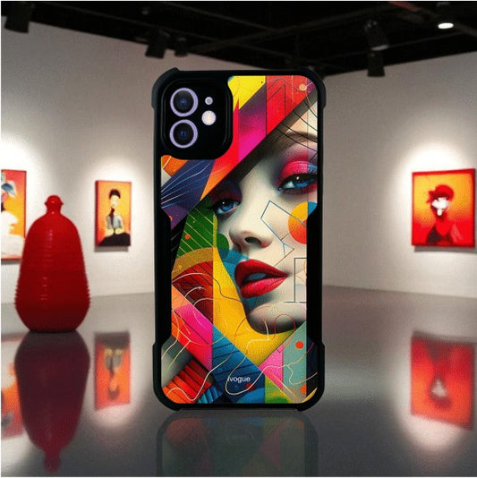 Modern Art Mobile Cover For Apple Iphone 12