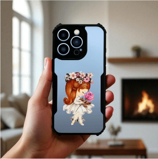 Flower Girl Mobile Cover For Apple Iphone 12 Pro