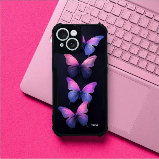 Galaxy Butterflies Mobile Cover For Apple Iphone 14 Plus