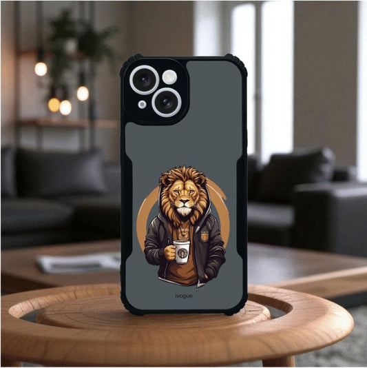 Stylish Lion Mobile Cover For Apple Iphone 14 Plus