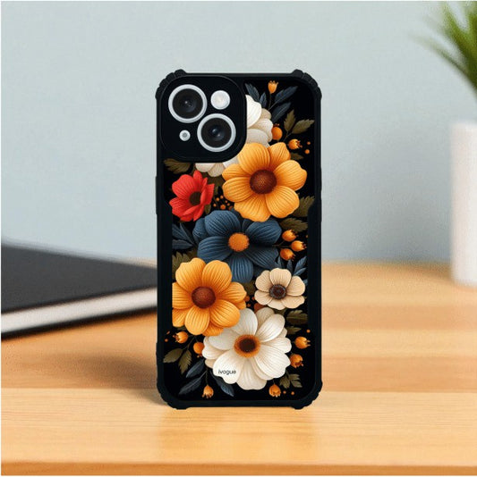 Retro Petals Mobile Cover For Apple Iphone 14 Plus