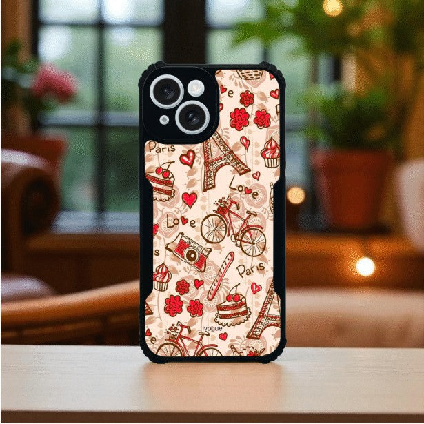 French Fancy Mobile Cover For Apple Iphone 15 Plus