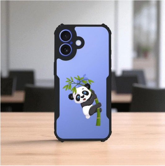 Panda and Tree Mobile Cover For Apple Iphone 16