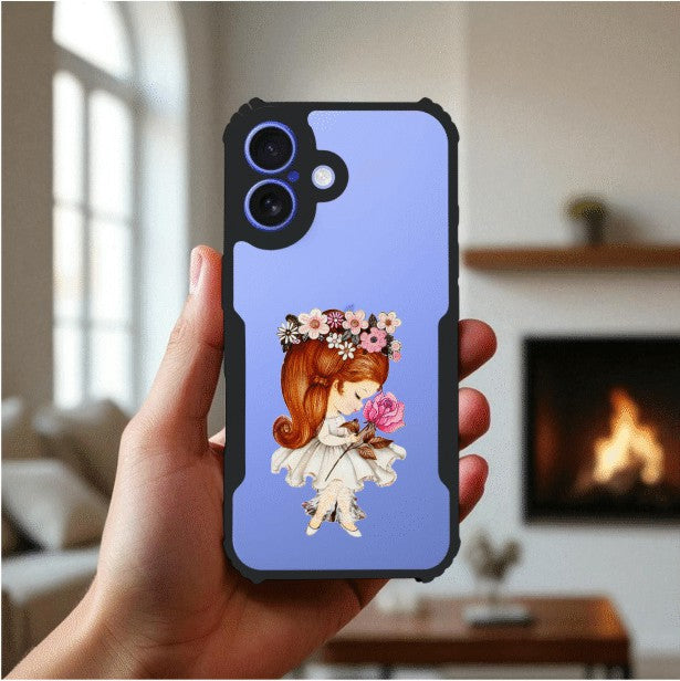 Flower Girl Mobile Cover For Apple Iphone 16