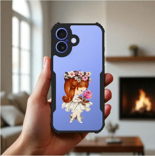 Flower Girl Mobile Cover For Apple Iphone 16