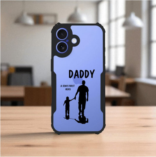 Daddy and Son Mobile Cover For Apple Iphone 16