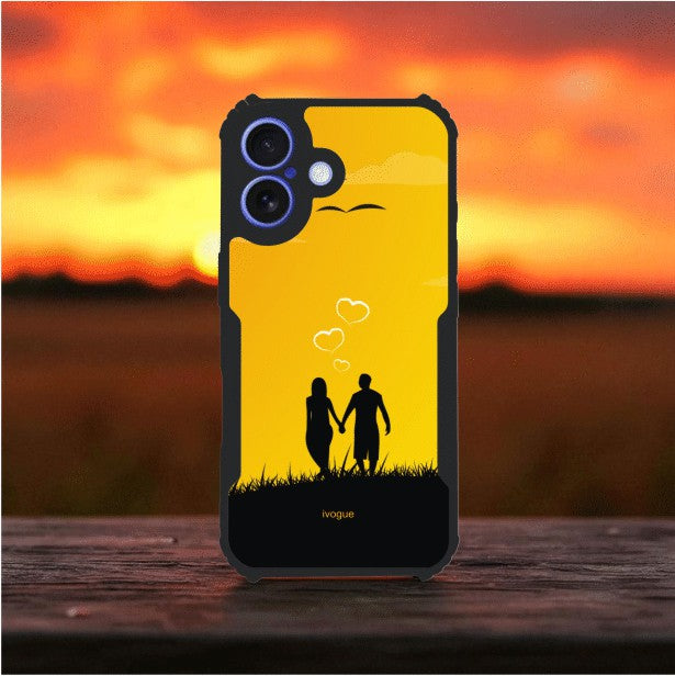 Sunset Romance Mobile Cover For Apple Iphone 16