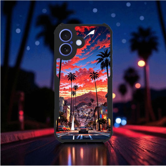 Palm City Nights Mobile Cover For Apple Iphone 16