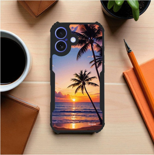 Sunset Vibes Mobile Cover For Apple Iphone 16 Plus