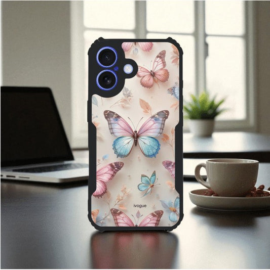 Butterfly Bloom Mobile Cover For Apple Iphone 16 Plus