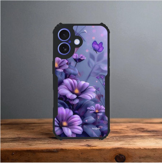 Purple Serenity Mobile Cover For Apple Iphone 16 Plus