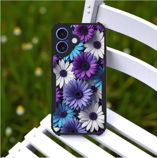 Violet Bloom Mobile Cover For Apple Iphone 16