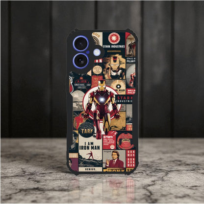 Iron Man Mobile Cover For Apple Iphone 16 Plus
