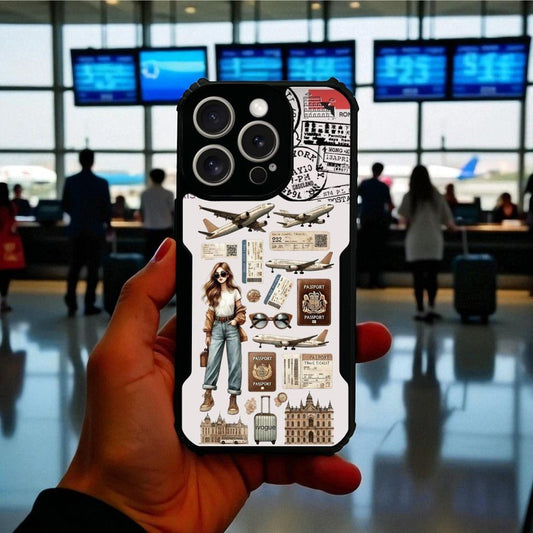 Travel Girl Vibes Mobile Cover For Apple Iphone 16 Pro Max