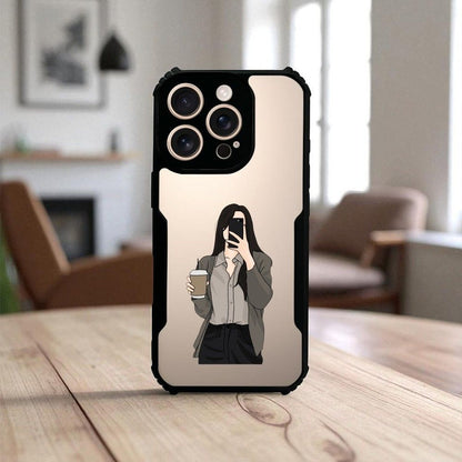 Coffee Girl Mobile Cover For Apple Iphone 16 Pro Max