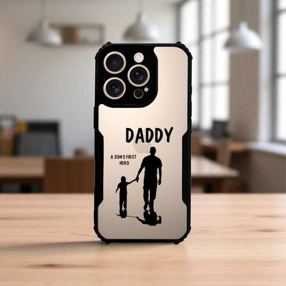 Daddy and Son Mobile Cover For Apple Iphone 16 Pro Max
