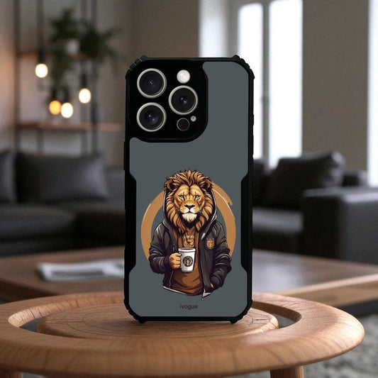 Stylish Lion Mobile Cover For Apple Iphone 16 Pro Max