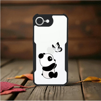 Panda and Butterfly Mobile Cover For Apple iphone 16e