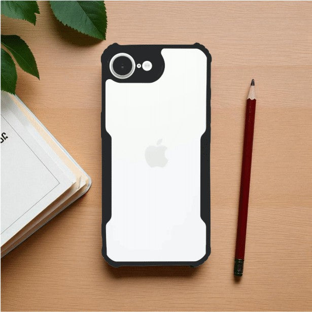 ipackey Clear Mobile Cover For Apple iphone 16e