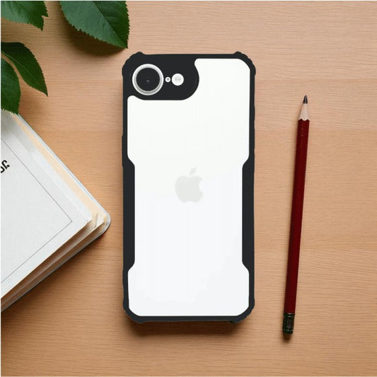 ipackey Clear Mobile Cover For Apple iphone 16e