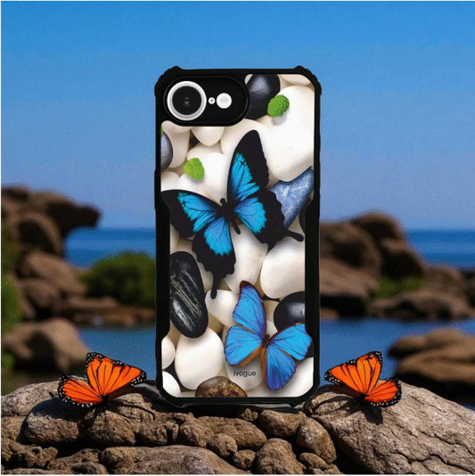 Blue Wings Beauty Mobile Cover For Apple iphone 16e